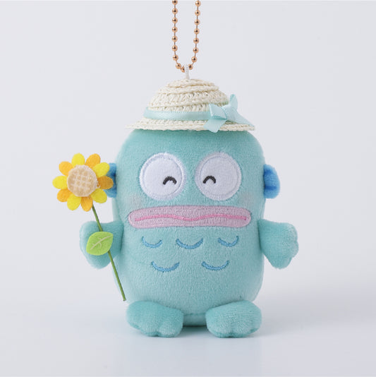 SANRIO | Hangyodon Holder Bag Charm Keychain 10cm Approx. (Sunflower)