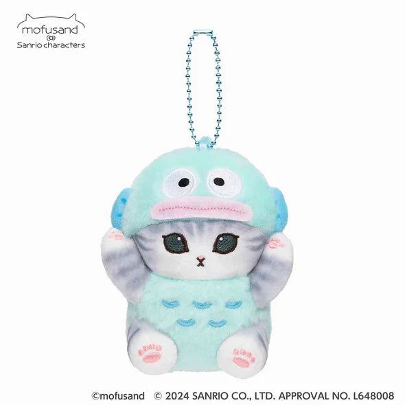 Mofusand X Sanrio | Mascot Holder Keychain Part2 Approx.13Cm 猫福 三丽鸥合作联名款