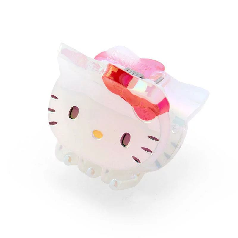 Sanrio | Mini Hair Clip (Set Of 4 Pieces) 日本三丽鸥 大脸极光炫彩发抓/4个入