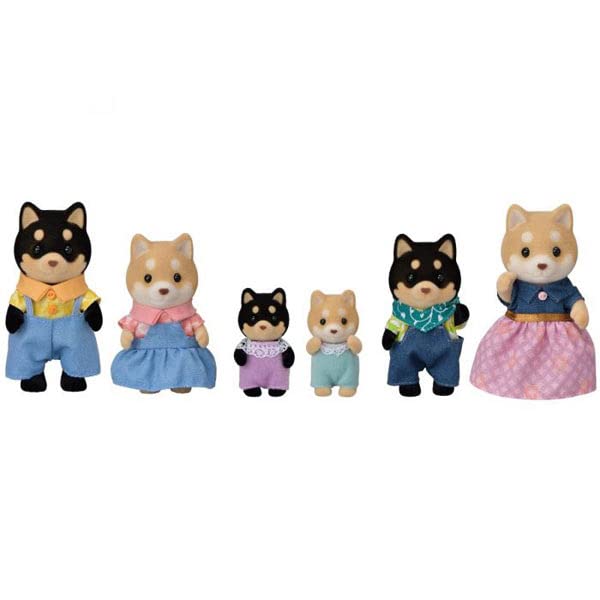【JP】Sylvanian Families | Shiba Inu Family 298 × 55 × 130 mm