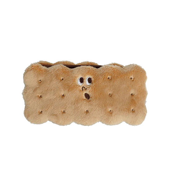 GLADEE | Pencil Case Pouch 195 x 100 x 50 mm (S’more Sandwich Cookies / Biscuit)