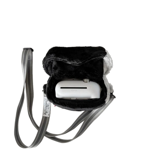 GLADEE | Instant Camera Pouch Shoulder Bag 160 x 125 x 120mm (Camera - Black)