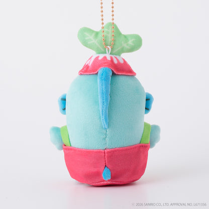 SANRIO | Hangyodon Freshly Harvested Farm Squishy Mascot Keychain Bag Charm 120mm Approx. (Radish)