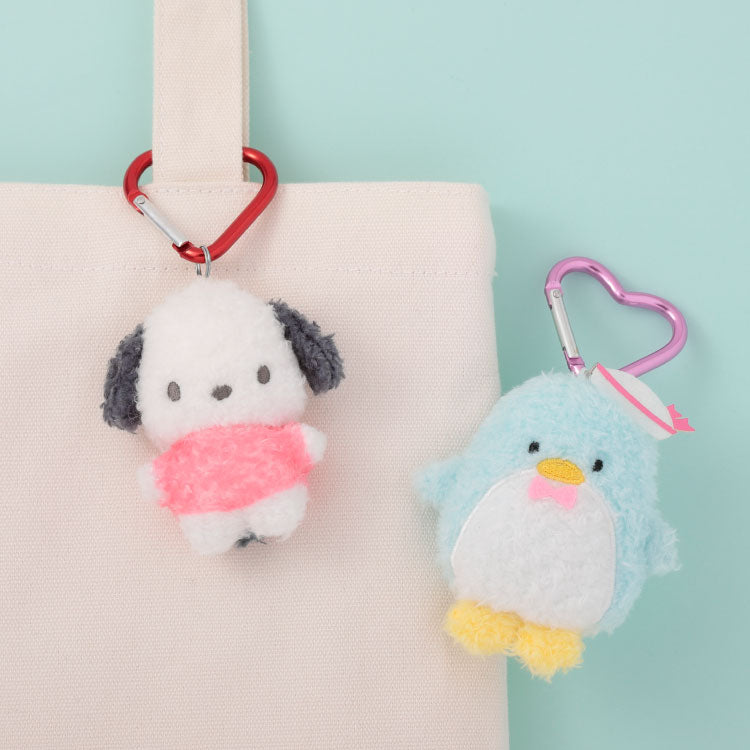 Sanrio | Fluffy Mini Mascot Holder Plush Keychain Pochacco 75Mm
