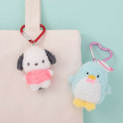 Sanrio | Fluffy Mini Mascot Holder Plush Keychain Pochacco 75Mm