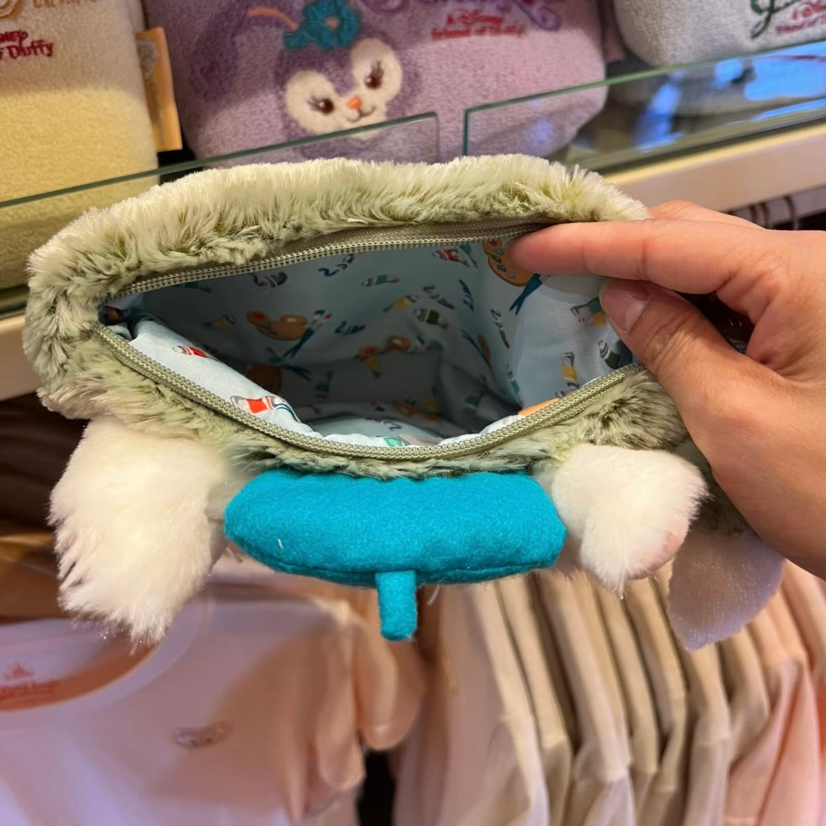 Disney | Hong Kong Disneyland Plush Multi Pouch Gelatoni