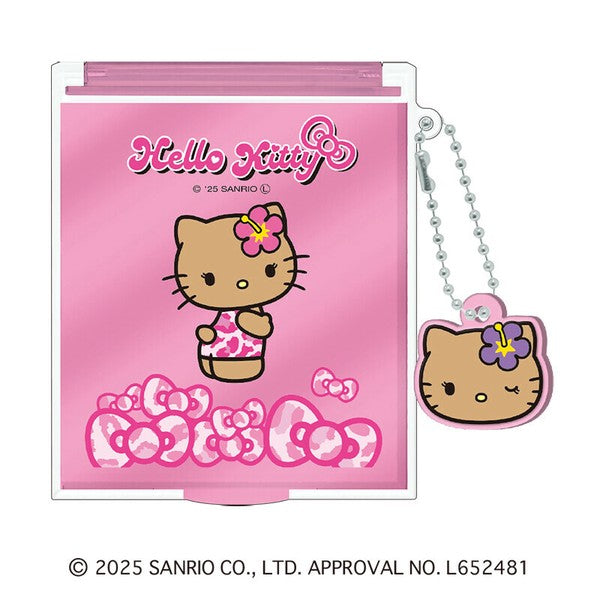 SANRIO | Hello Kitty Mirror with Mascot H85 x W70 x D6mm (Tan Kitty)