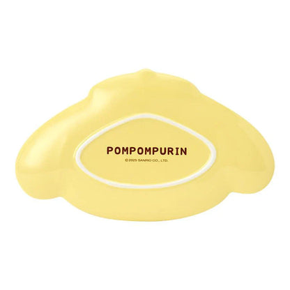 SANRIO | Pom Pom Purin Face Shaped Plate Microwave Dishwasher And Dryer Safe 200x116x15mm