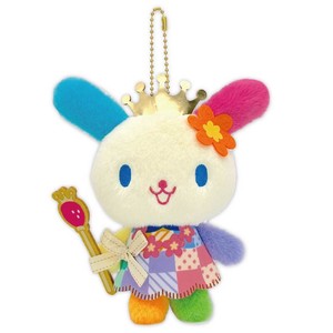 SANRIO | Usahana Mascot Holder Bag Charm Plush Keychain 155×75×120mm (Fragaria Memories Knight)