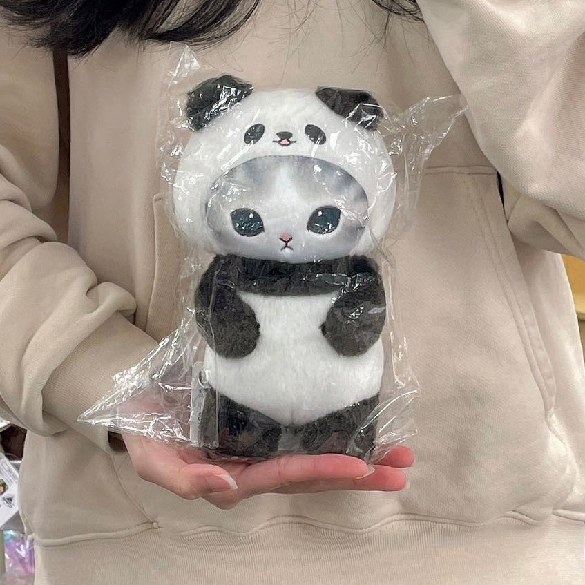Mofusan | Plush Potetama Panda Nyan Gray H210×W115×D105Mm (Animal)
