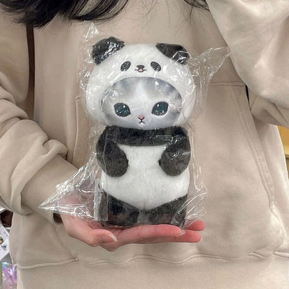 Mofusan | Plush Potetama Panda Nyan Gray H210×W115×D105Mm (Animal)