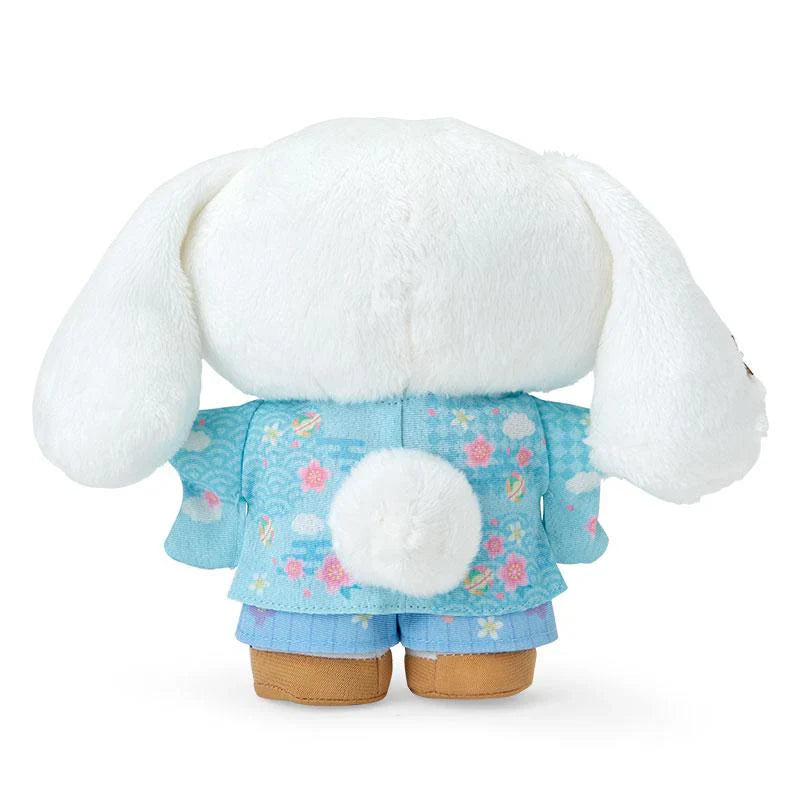 Sanrio | Cinnamoroll Plush Doll 20×8.5×17Cm (Kimono/ Sakura 2024)