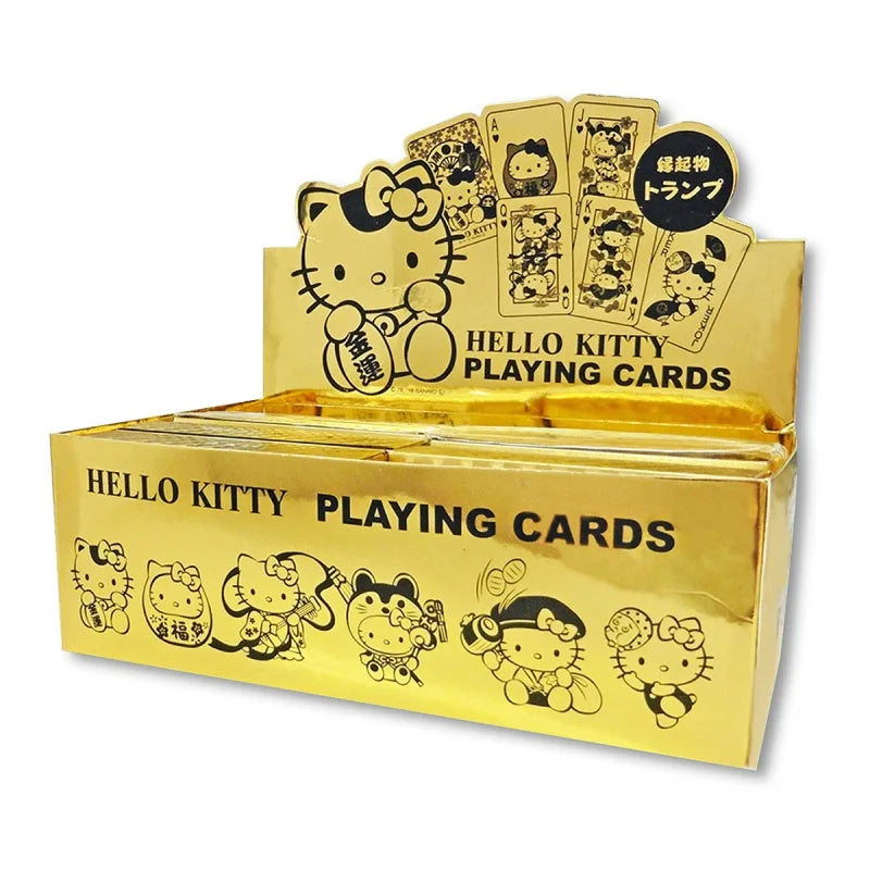Sanrio | Hello Kitty Golden Playing Cards H90㎜×W59㎜×D20㎜