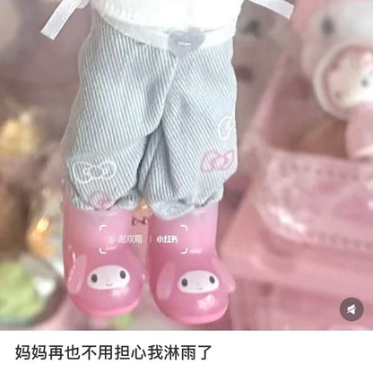 SANRIO | Secret Rain Boot Charm Blind Box 61×57×42mm (Sweet Rain Collection Raincoat)