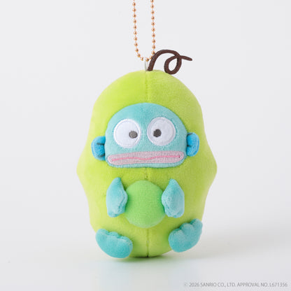 SANRIO | Hangyodon Freshly Harvested Farm Squishy Mascot Keychain Bag Charm 120mm Approx. (Peas)