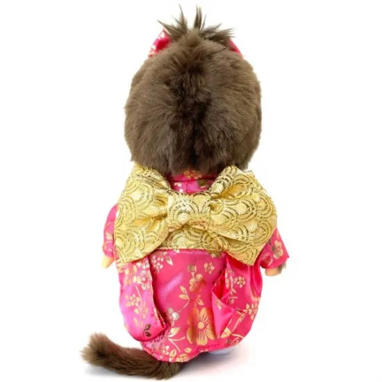 Monchhichi | Furisode Plush Toy Plush Doll Ｈ22×Ｗ15×Ｄ6cm (Girl)