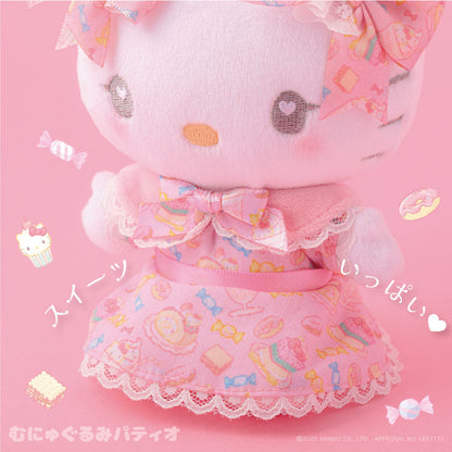 SANRIO | Hello Kitty Mascot Holder Plush Keychain Bag Charm 100mm Approx. (Romantic Sweets)