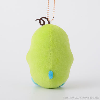 SANRIO | Hangyodon Freshly Harvested Farm Squishy Mascot Keychain Bag Charm 120mm Approx. (Peas)