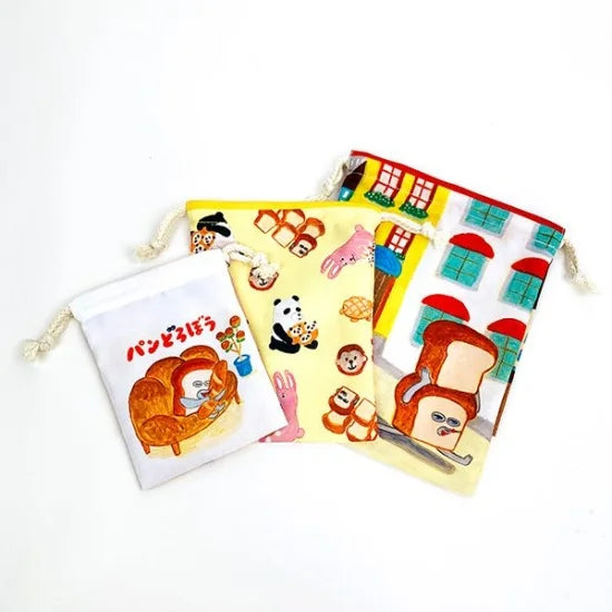 Bread Dorobo | Pouch Set 3 Size