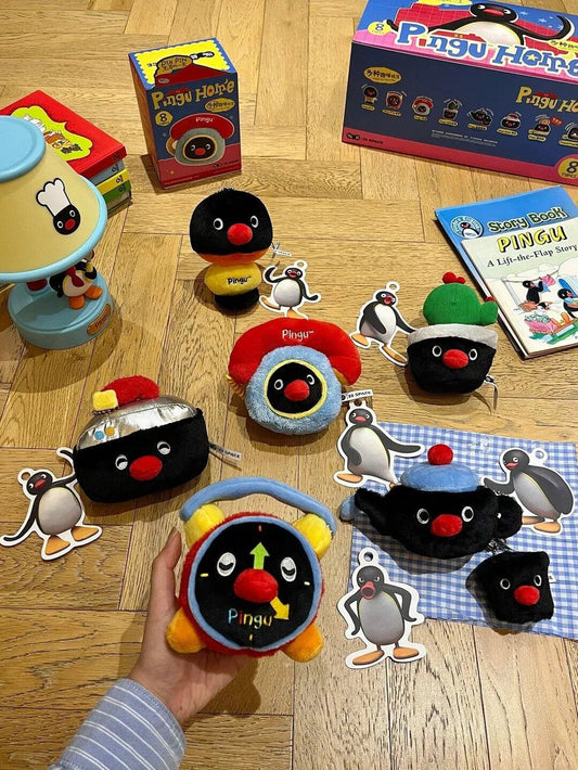Pingu| Home Diary Series Plush Blind Box Keychain Bag Charm (Shipped Randomly)