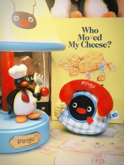 Pingu| Home Diary Series Plush Blind Box Keychain Bag Charm (Shipped Randomly)
