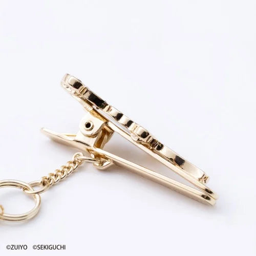 Heidi X Monchhichi | 50Th Anniversary Mental Bag Key Clip Keychain 2.3Cm 4.7Cm（Mini Josef Bebichich)