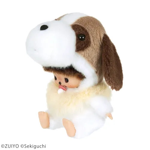 Heidi x Monchhichi | Snowflake x Bebichhichi | Plush Toy Doll 14×11×10cm (20th Anniversary)