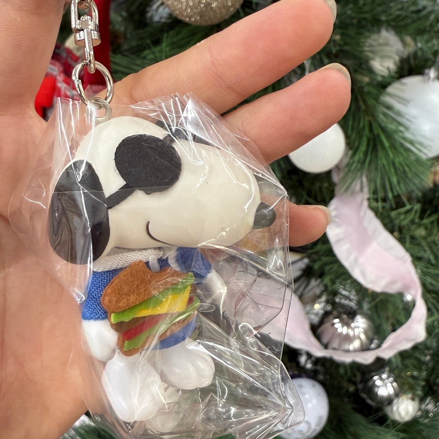 Peanuts | Snoopy Keychain 6.0Cm X 3.3Cm 4.2Cm (Sandwich)