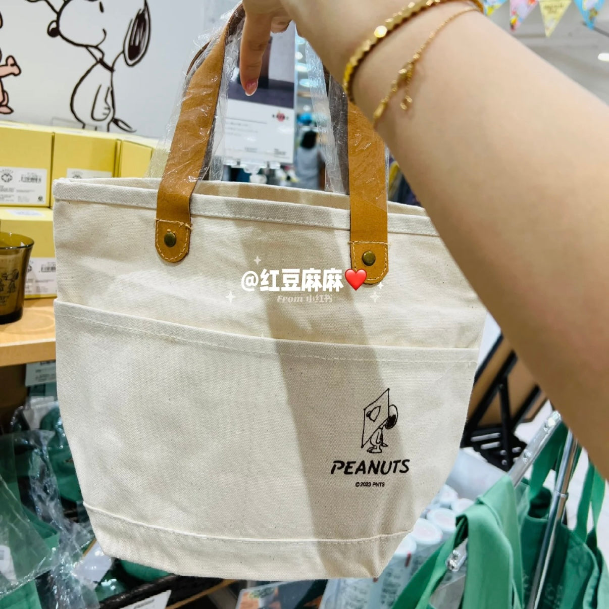 Peanuts | Snoopy Chocolat Mini Tote Bag Limited Edition