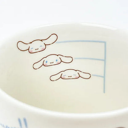 SANRIO | Cinnamoroll & Milk Ceramic Mug Cup can be used in the microwave and dishwasher 80×Φ88mm (Milk Balloon)