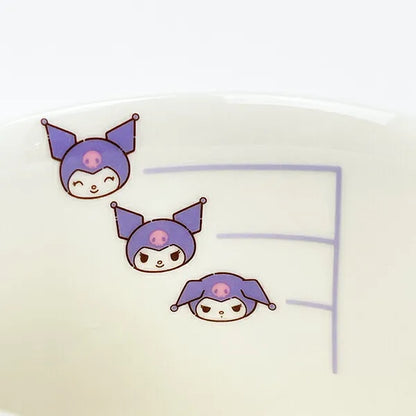 SANRIO | Kuromi Ceramic Mug Cup can be used in the microwave and dishwasher 80×Φ88mm (Milk Balloon)