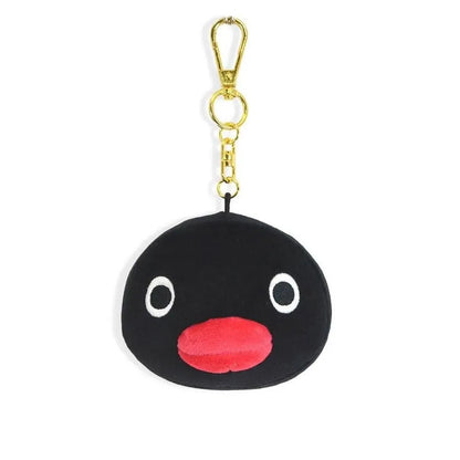 Pingu | Round Mascot Plush Keychain Bag Charm 85x45x70mm (Pingu)
