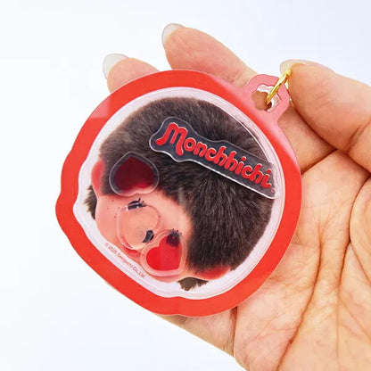 Monchhichi | Swinging Acrylic Keychain H7.4×W7.1×D0.7cm (Face Shape)