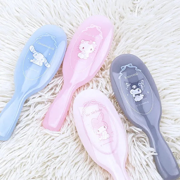 SANRIO | Cinnamoroll Handled Smooth Hairbrush Hair Brush H155×W50×D30mm (Ballet Core)