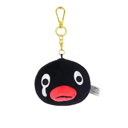 Pingu | Round Mascot Plush Keychain Bag Charm 85x45x70mm (Sniffling)
