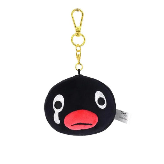 Pingu | Round Mascot Plush Keychain Bag Charm 85x45x70mm (Sniffling)