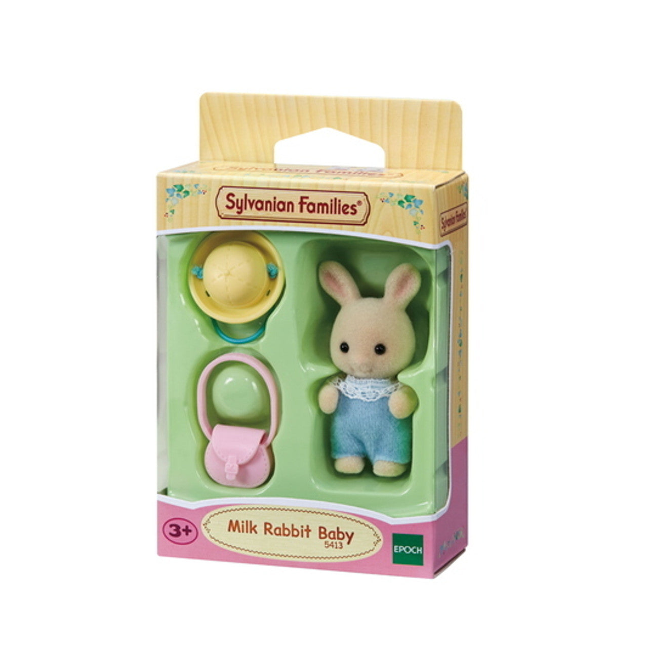 Sylvanian Families | Milk Rabbit Baby48×100×42Mm 森贝儿森林家族
