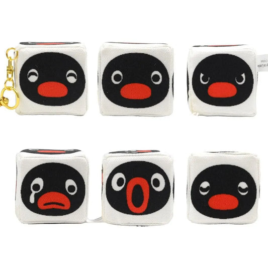 Pingu | Cube Mascot Holder Bag Charm Keychain 55x55x55mm