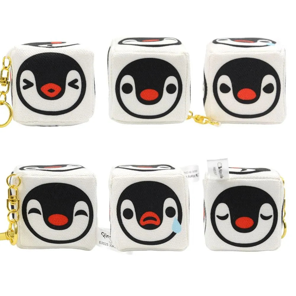 Pingu | Cube Mascot Holder Bag Charm Keychain 55x55x55mm