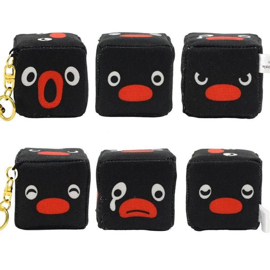Pingu | Cube Mascot Holder Bag Charm Keychain 55x55x55mm