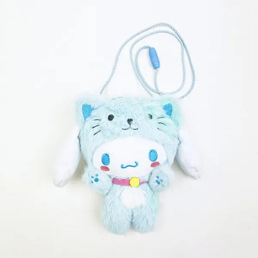 SANRIO | Cinnamoroll Plush Neck Pouch 128x200x70mm (Cheers Banzai Series)