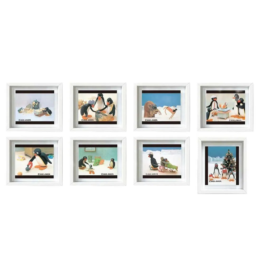 Pingu | Trading Frame Magnets Secret Refrigerator Magnet Blind Box 60x52mm (Shipped Randomly)