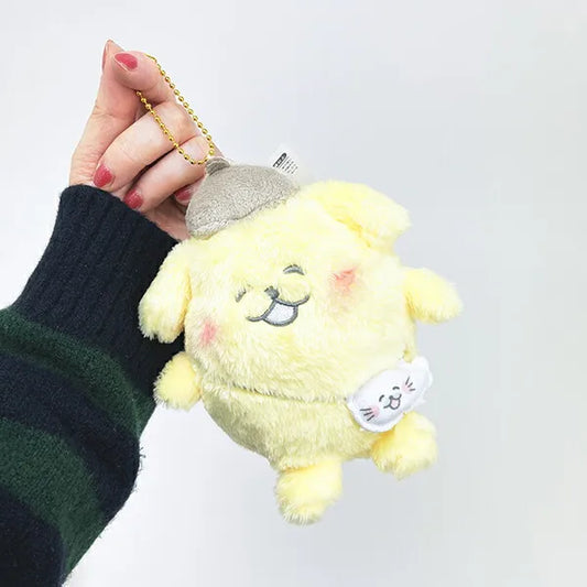 SANRIO | Pom Pom Purin Howakoro Club Mascot Holder Bag Charm Keychain 180mm