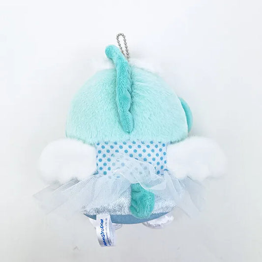 SANRIO | Hangyodon Mascot Holder Bag Charm Plush Keychain 140×75×135mm (Angel Ballerina)