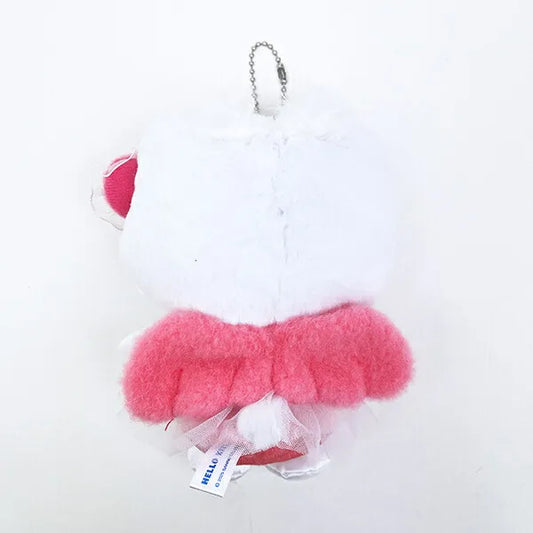 SANRIO | Hello Kitty Mascot Holder Bag Charm Plush Keychain 140×75×135mm (Angel Ballerina)
