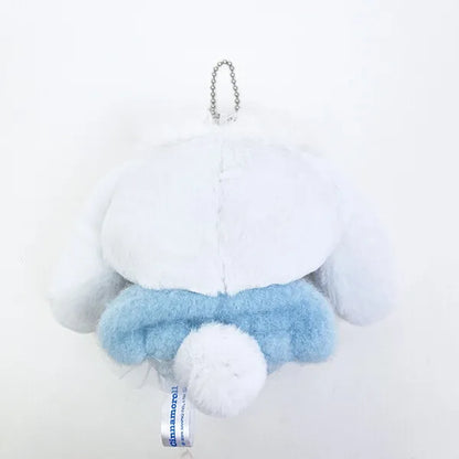 SANRIO | Cinnamoroll Mascot Holder Bag Charm Plush Keychain 140×75×135mm (Angel Ballerina)