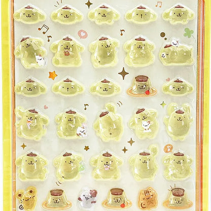 Bonbon Drop | Sanrio Pompompurin Pom Pom Purin Seal 3D Sticker 95×170×5mm