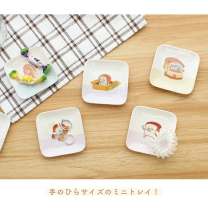 BREAD DOROBO | Secret Mini Plate Blind Box 82×82×10mm