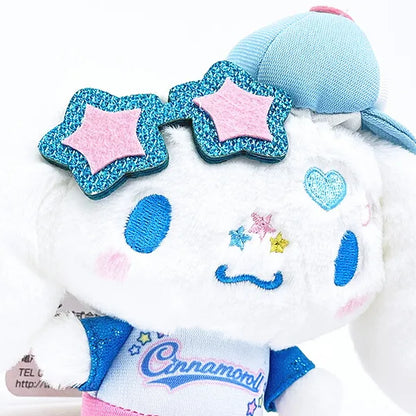 SANRIO | Cinnamoroll Bag Charm Plush Keychain Mascot Holder 160×105×70mm (Y2K)