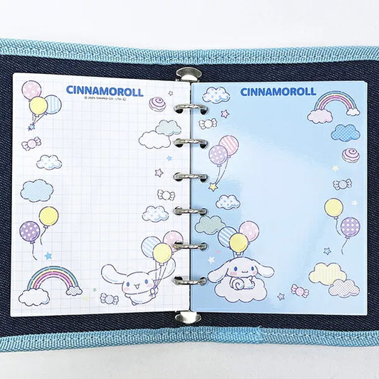 SANRIO | Cinnamoroll Denim Seal Binder 73×135cm